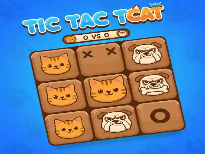 Permainan Tic tac kaki kucing talian