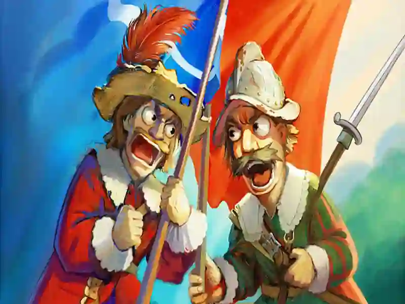 Permainan Musketeers Gunpowder vs Steel talian