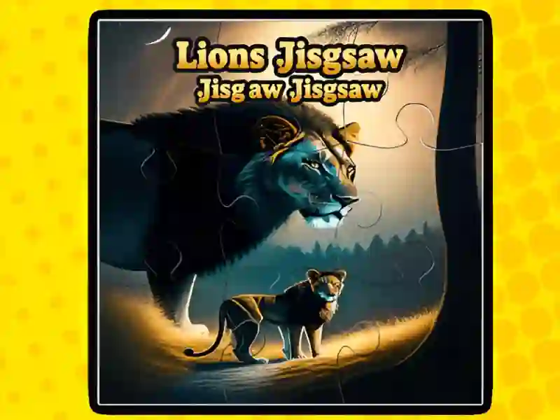 Permainan Jigsaw Jigsaw Singa talian