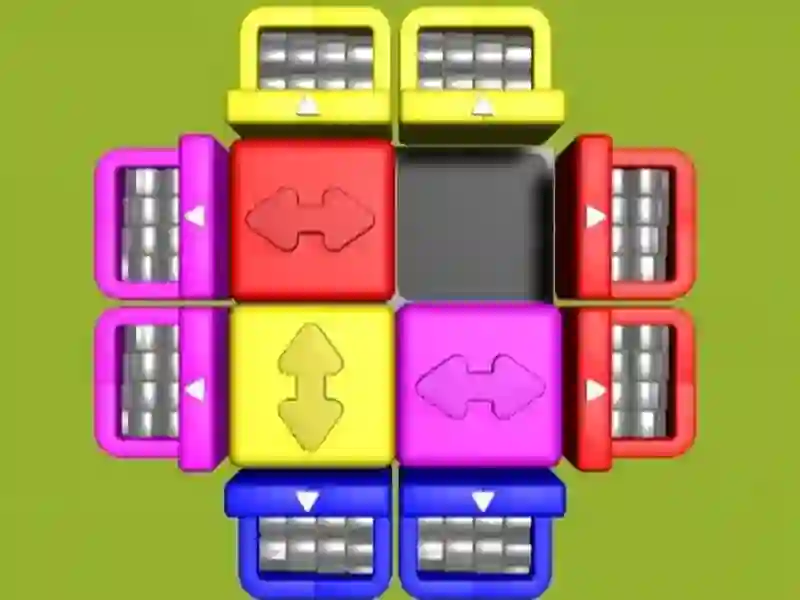 Permainan Jam blok warna talian