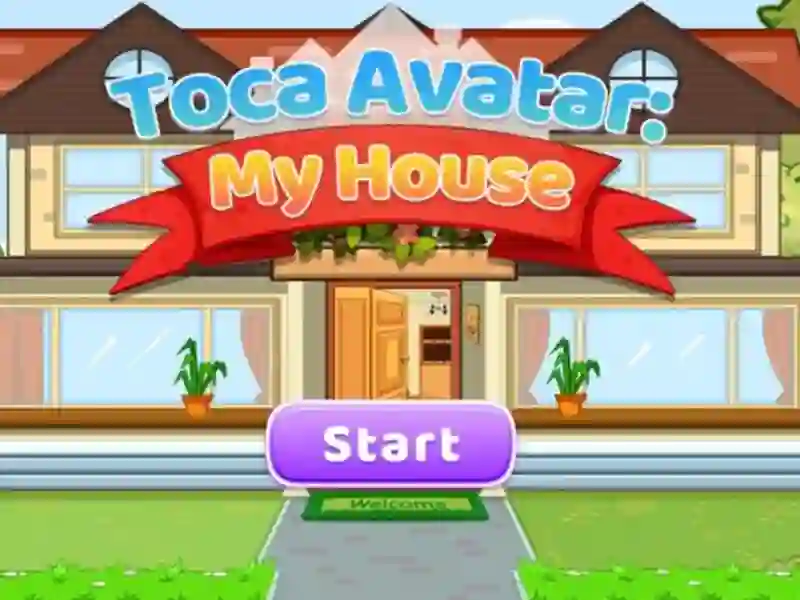Permainan Toca avatar: rumah saya talian