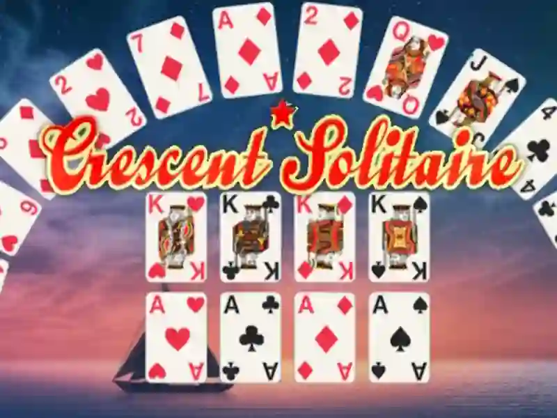 Permainan Solitaire Crescent talian Permainan Solitaire Crescent talian