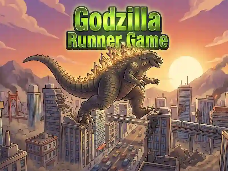Permainan Permainan Godzilla Runner talian