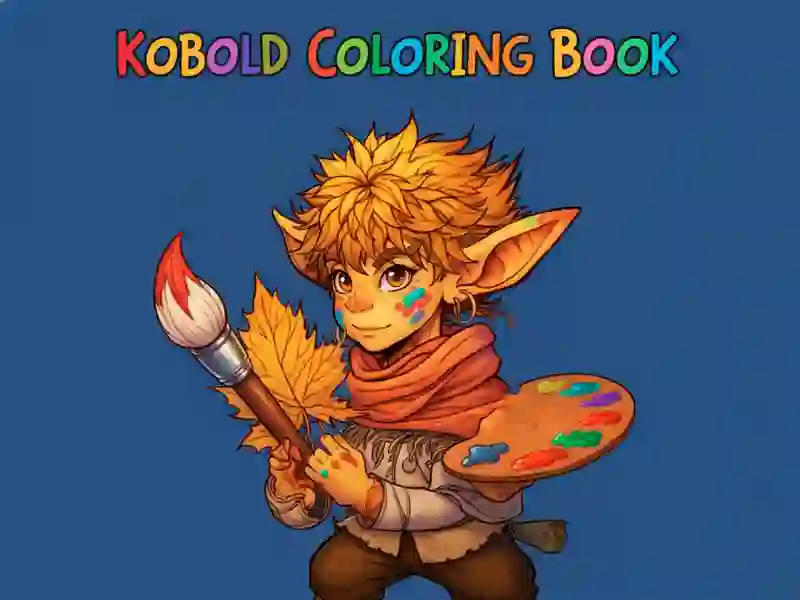 Permainan Buku Mewarnai Kobold talian