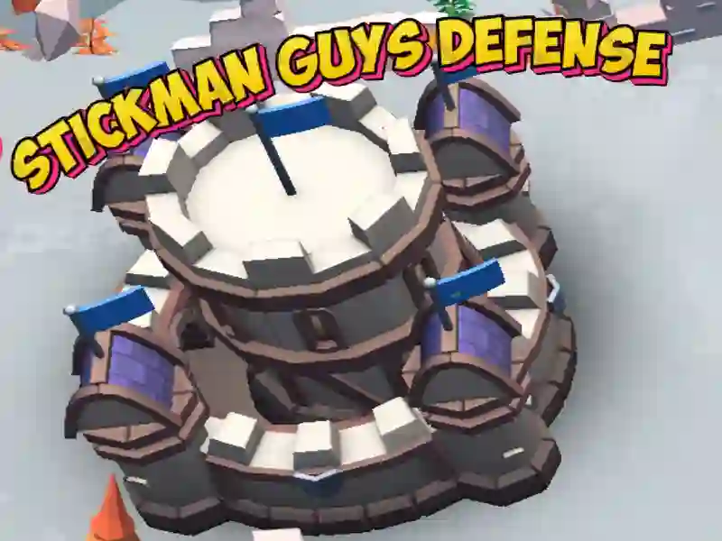 Permainan Stickman Guys Defense talian