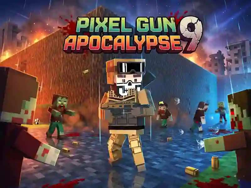 Permainan Pixel gun apocalypse 9 talian