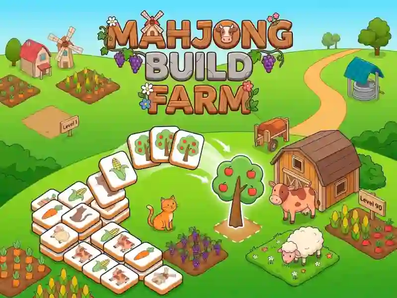 Permainan Mahjong Build Farm talian