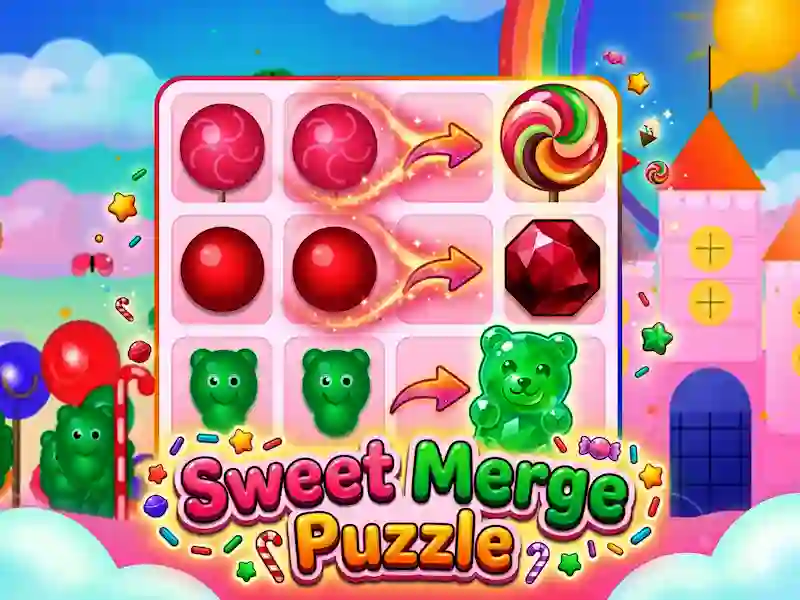 Permainan Sweet Merge Puzzle talian
