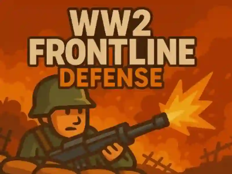 Permainan WW2 Pertahanan Frontline talian