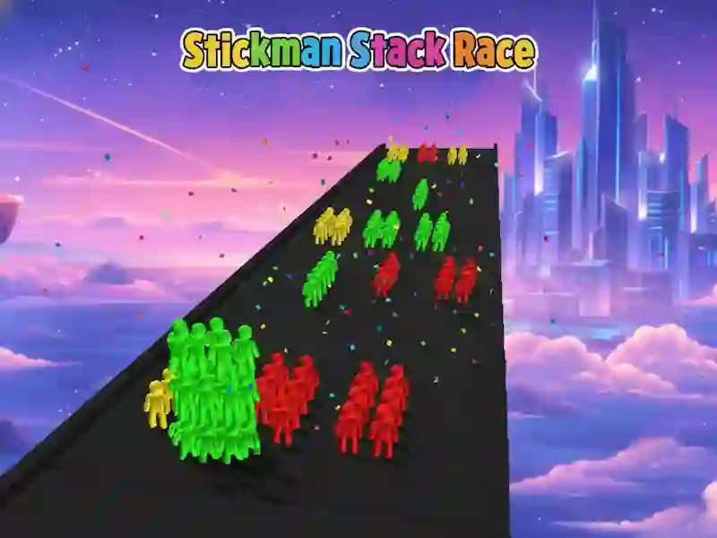 Permainan Perlumbaan Tindanan Stickman talian