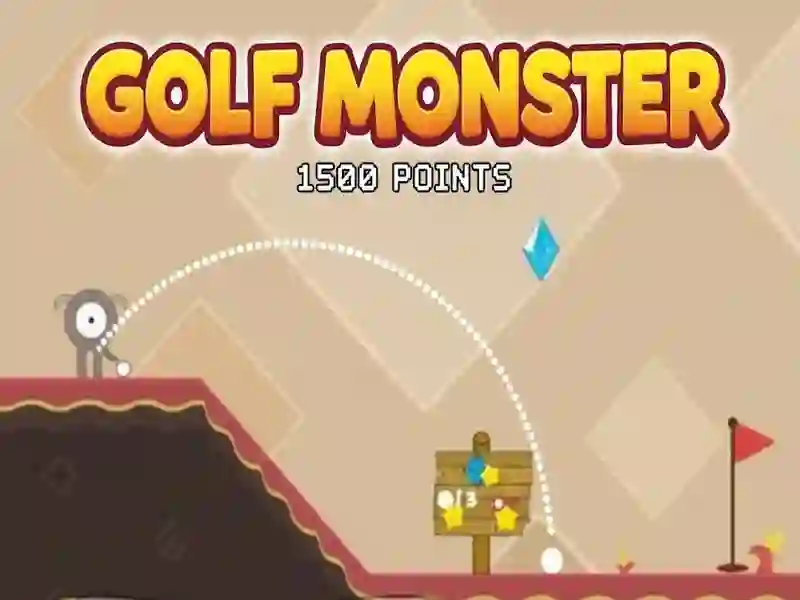 Permainan Monster Golf talian