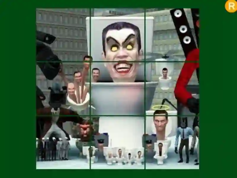 Permainan Teka-teki gelongsor tandas skibidi talian