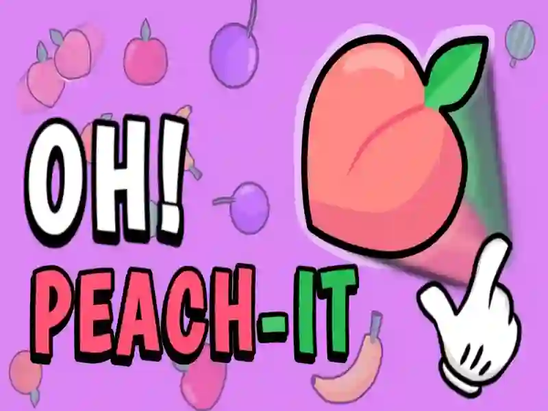 Permainan Oh peach-it talian