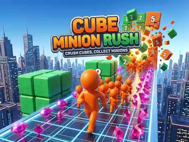 Permainan Cube Minion Rush talian