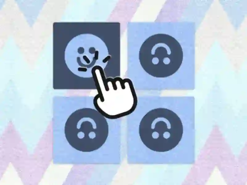 Permainan 321 Pilih yang berbeza talian