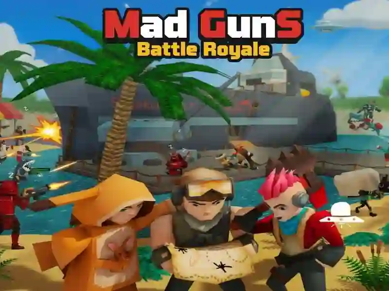 Permainan Senjata gila pertempuran royale talian