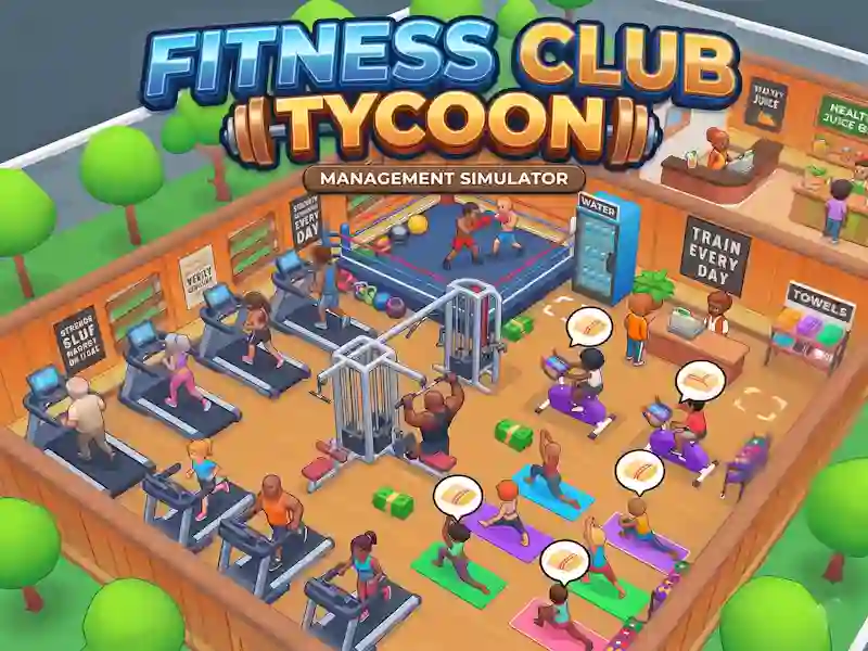Permainan Fitness Club Tycoon talian