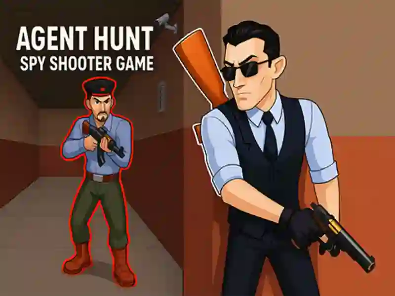 Permainan Ejen Hunt: Permainan Shooter Perisik talian