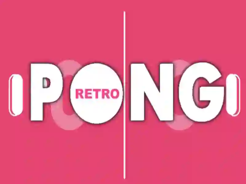 Permainan Retro pong talian