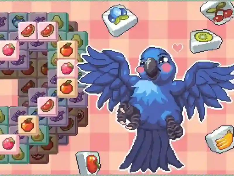 Permainan Makan burung nuri talian