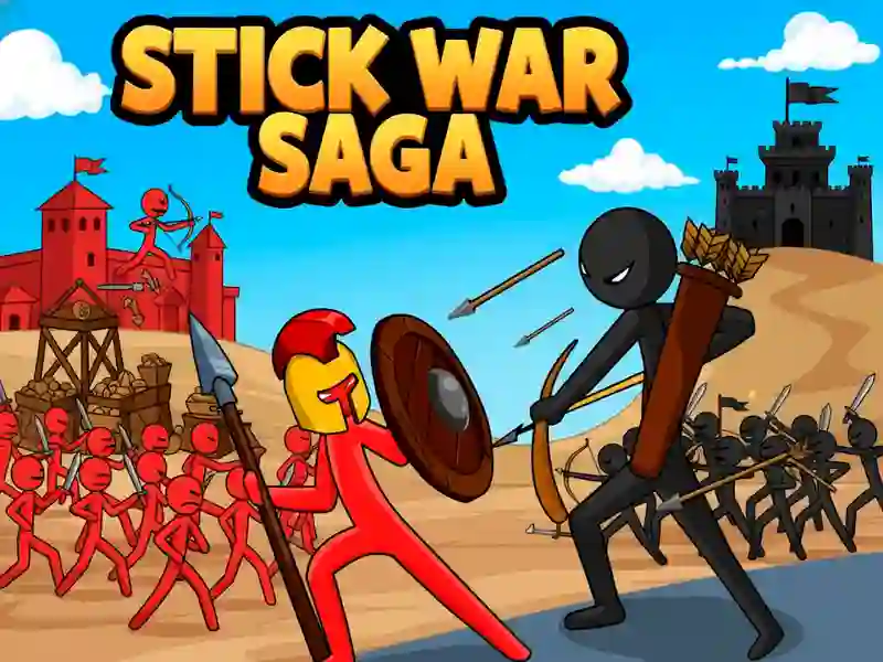 Permainan Stick War Saga talian
