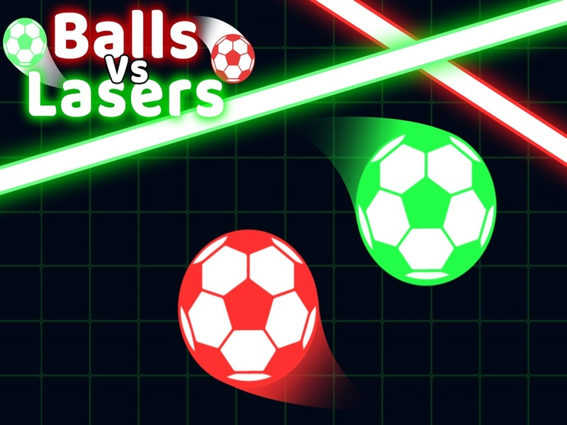 Permainan Bola vs laser talian