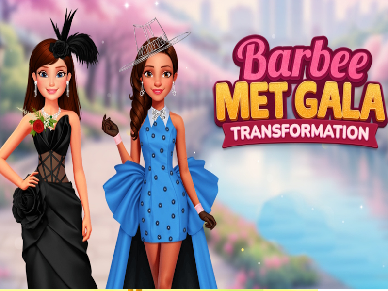 Permainan Transformasi Barbee Met Gala talian