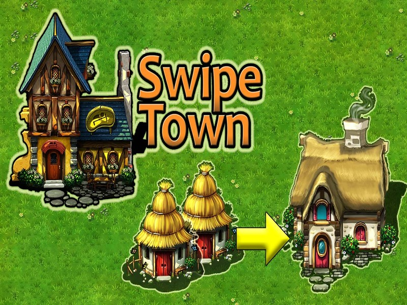 Permainan Swipe Town talian