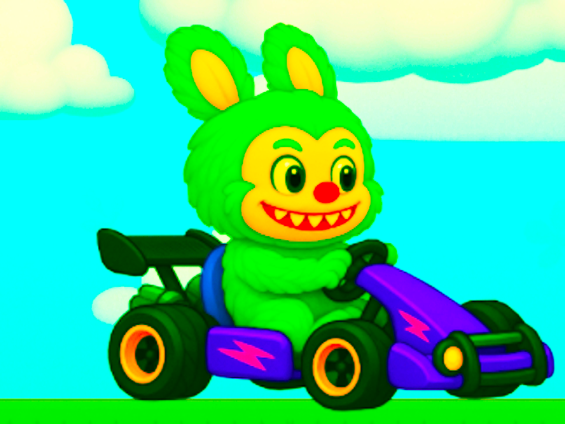 Permainan Labubu Gokart talian