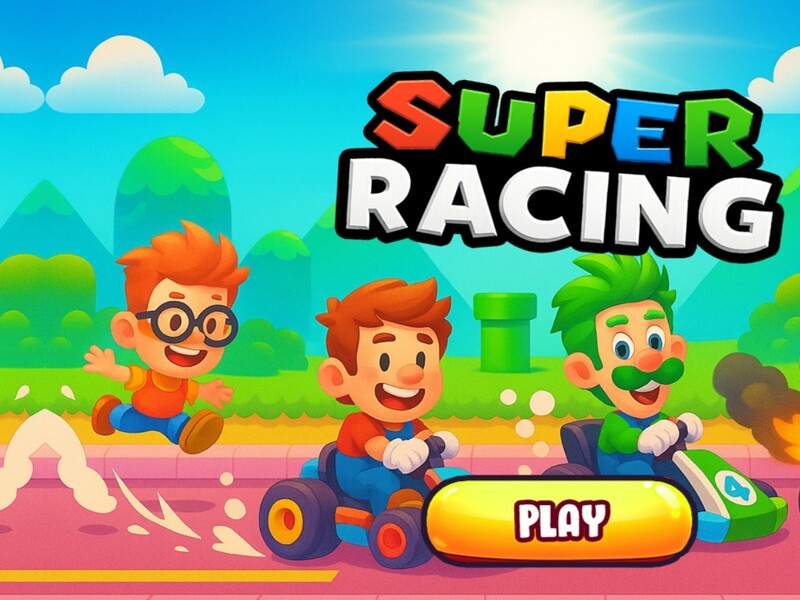 Permainan SUPER RACING talian