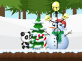 Permainan Larian Panda Krismas talian