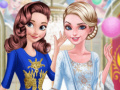 Permainan Bola Arendelle Anna dan Elsa talian
