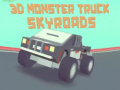 Permainan 3D Monster Truck Skyroads talian