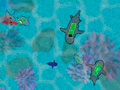 Permainan Sharkz.io talian