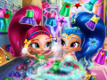 Permainan Pembersihan Almari Shimmer dan Shine talian