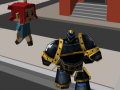 Permainan Wira Robot: Simulator Bandar 3D talian