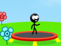 Permainan Stickman Trampolin talian