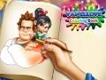 Permainan Buku Mewarna Vanellope talian