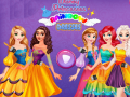 Permainan Puteri Disney: Gaun Pelangi talian