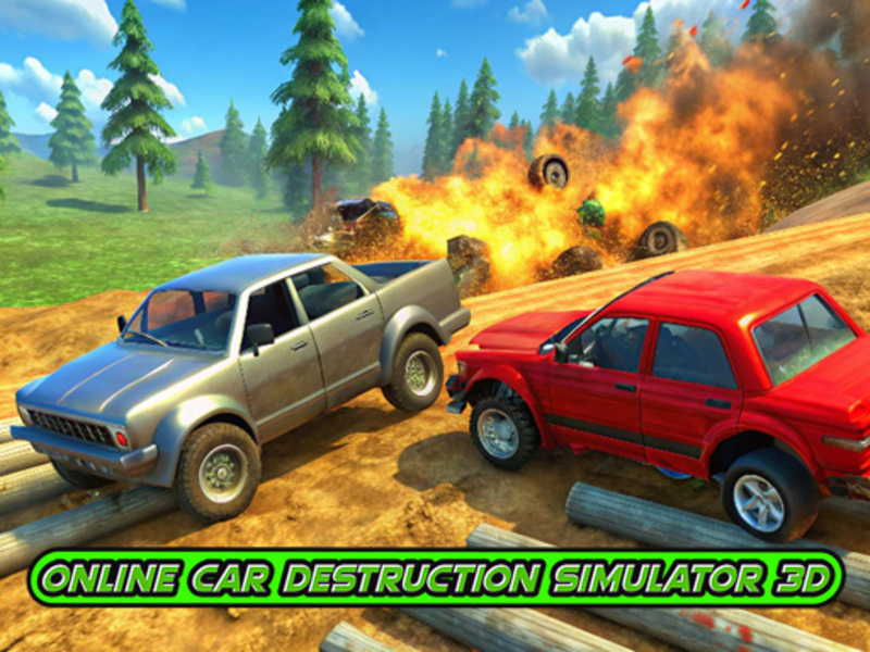 Permainan Simulator Pemusnahan Kereta Dalam Talian 3D talian