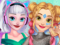 Permainan Fesyen Masa Depan Elsa dan Rapunzel talian