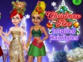 Permainan Gaya Rambut Yang Terinspirasi Dari Pokok Krismas talian