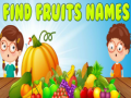 Permainan Cari Nama Buah talian