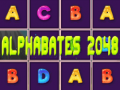 Permainan Alfabet 2048 talian