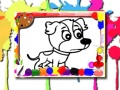 Permainan Buku Mewarna Anjing talian
