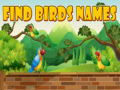 Permainan Cari Nama Burung talian