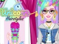 Permainan Gaya Rambut Unicorn talian