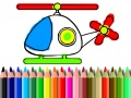 Permainan Kembali ke Sekolah: Mewarna Helicopter talian