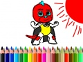 Permainan Kembali ke Sekolah: Mewarna Budak Mask talian