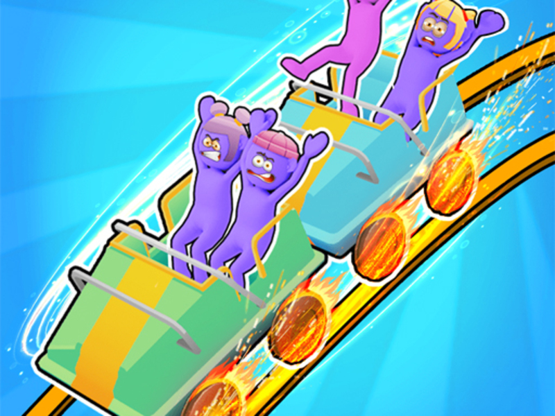 Permainan Roller Coaster Rush talian